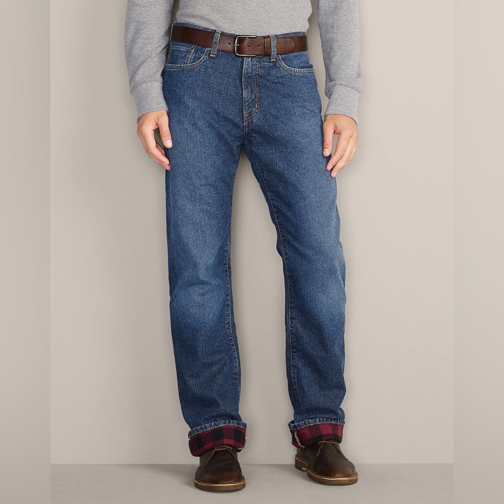 🔥HP🔥Eddie Bauer Men's Straight Jeans (36x34)